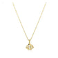 Valentines Day Gift Perfume Bottle Pendant Titanium Steel Necklace Korean Trend Zircon Luxury Female Necklace Charm Jewelry Gift Fashion Jewelry Woman BloomIris