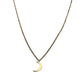 Women's Fashion Simple Stainless Steel Moon Pendant Necklace BloomIris