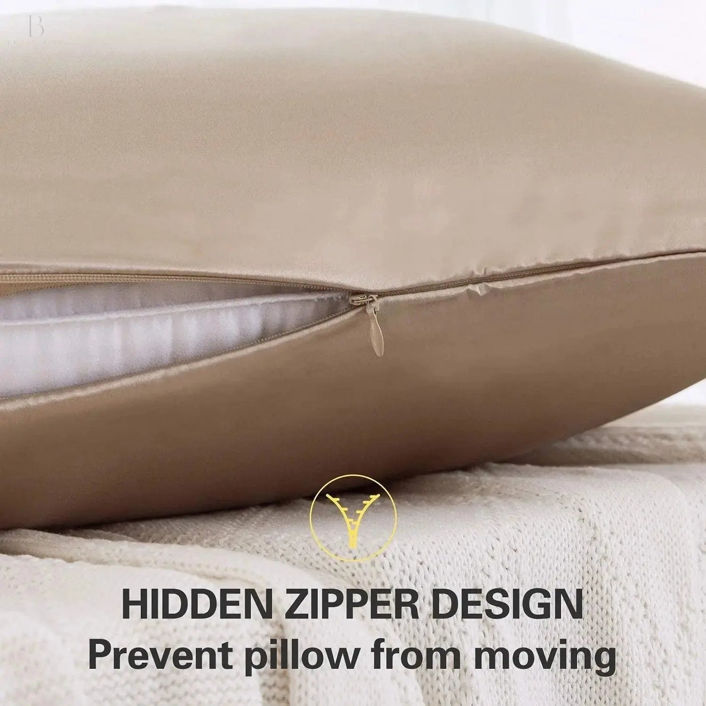 100% Mulberry Silk Pillowcase BloomIris