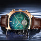 2022 Famous Brand Watch Montre Automatique Luxe Chronograph Square Large Dial Watch Hollow Waterproof Mens Fashion Watches BloomIris
