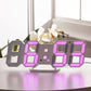 3D Led Wall Clock Modern Hypersku