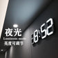 3D Led Wall Clock Modern Hypersku