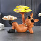 Bulldog Animal Figurines Cool Dog Statue Sculpture Living Room Bedroom Decor Home Interior Decoration Accessories BloomIris