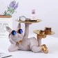 Bulldog Animal Figurines Cool Dog Statue Sculpture Living Room Bedroom Decor Home Interior Decoration Accessories BloomIris