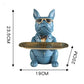 Bulldog Animal Figurines Cool Dog Statue Sculpture Living Room Bedroom Decor Home Interior Decoration Accessories BloomIris