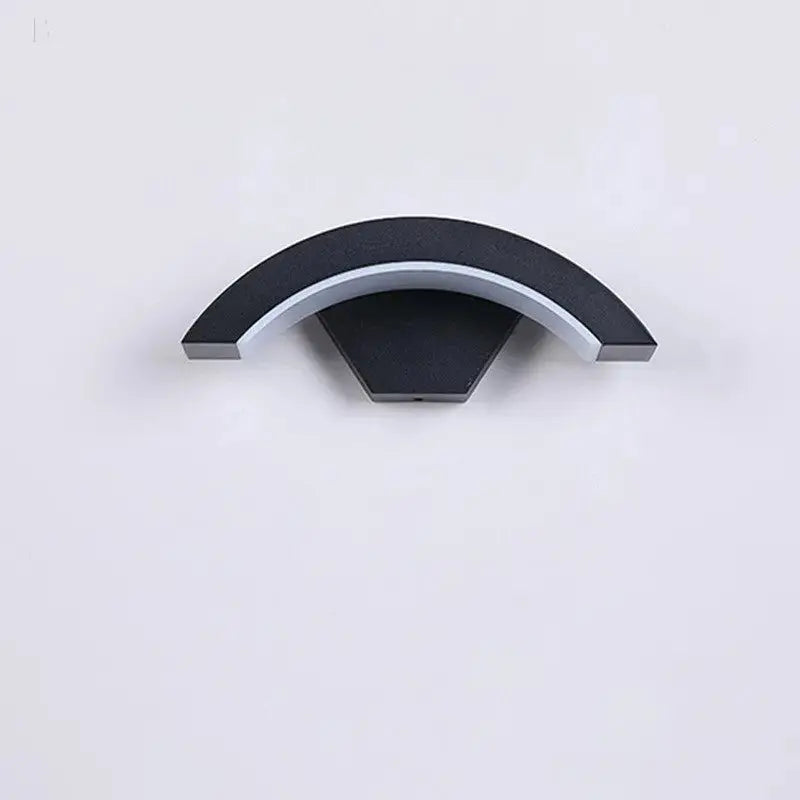 Curved Moon LED Wall Light BloomIris