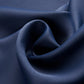 Dark Blue Bedroom Blackout Fabric Printed Curtains BloomIris