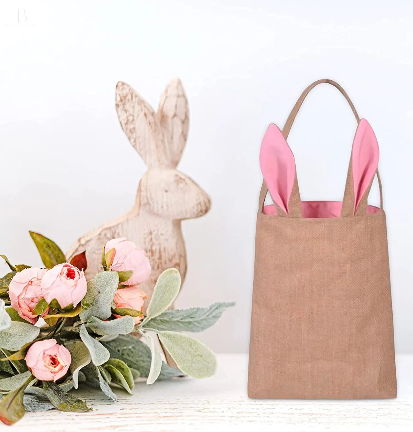 Easter Basket  DIY Candy Gift Bag Easter Bunny Ear Bag BloomIris