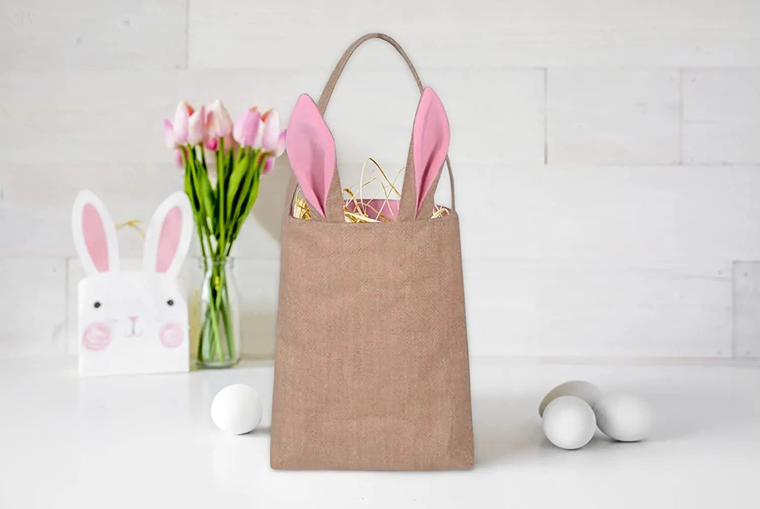 Easter Basket  DIY Candy Gift Bag Easter Bunny Ear Bag BloomIris