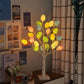 Easter Decoration 60cm Birch Tree Home Easter Egg LED Light BloomIris