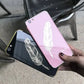 Feather mobile phone case mirror diamond case BloomIris