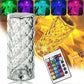 LED Light Indoor Crystal Table Lamp Diamond Rose Night Light Touch BloomIris