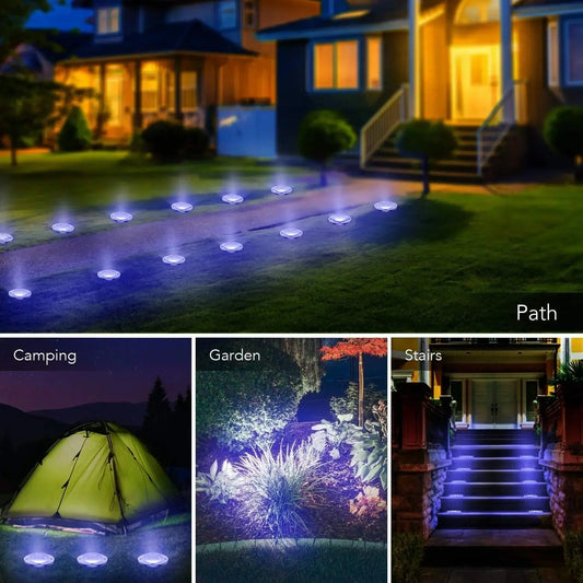 LeviLight-door Garden Light BloomIris