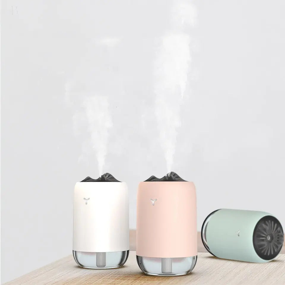 Magic Flame Humidifier Home Car Atomizer Mini Aroma Diffuser Desktop Home Office Supplies BloomIris