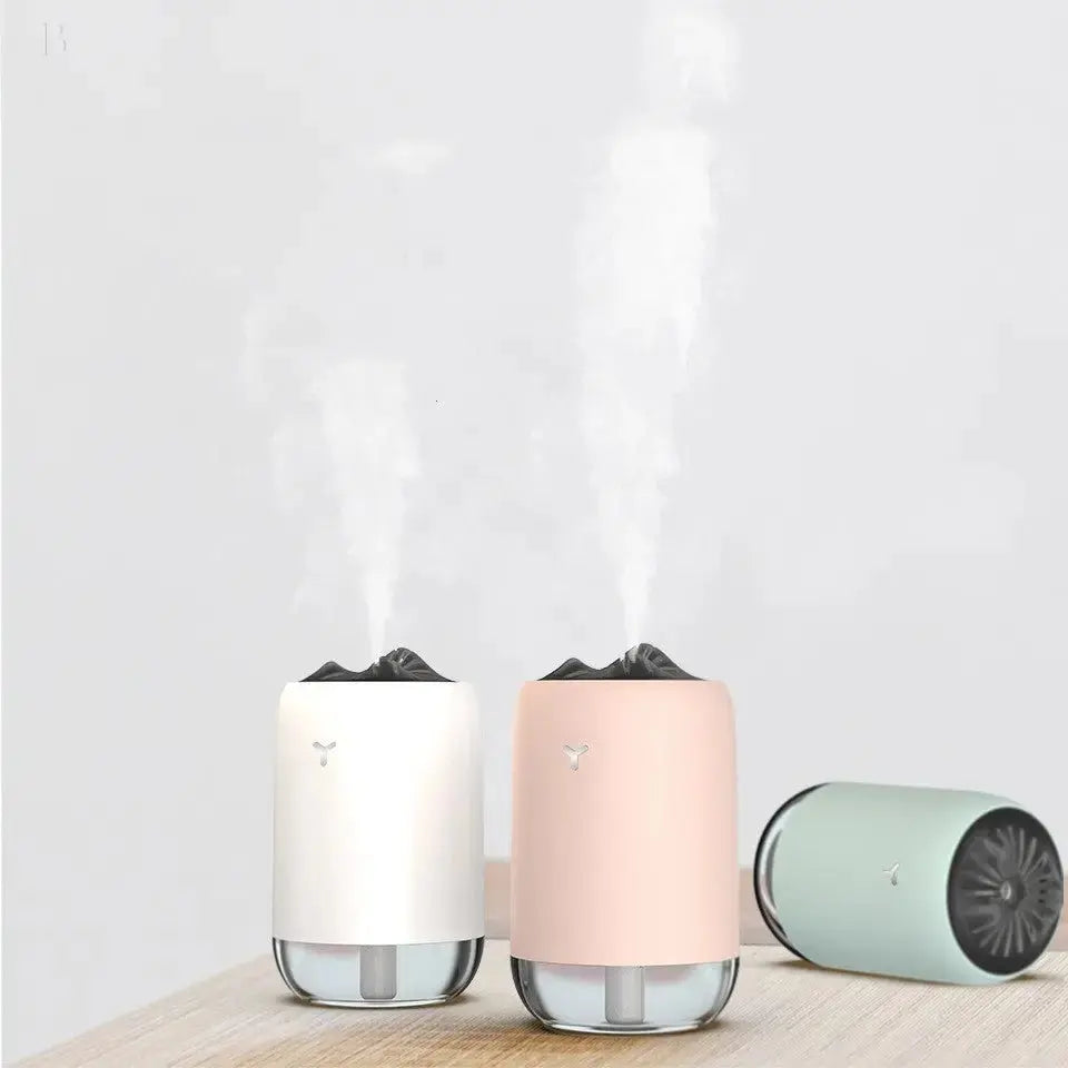 Magic Flame Humidifier Home Car Atomizer Mini Aroma Diffuser Desktop Home Office Supplies BloomIris