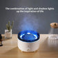 Mute Of New Small Simulated Flame Volcano Humidifier Flame Humidifier Volcano Diffuser Home Decorations BloomIris