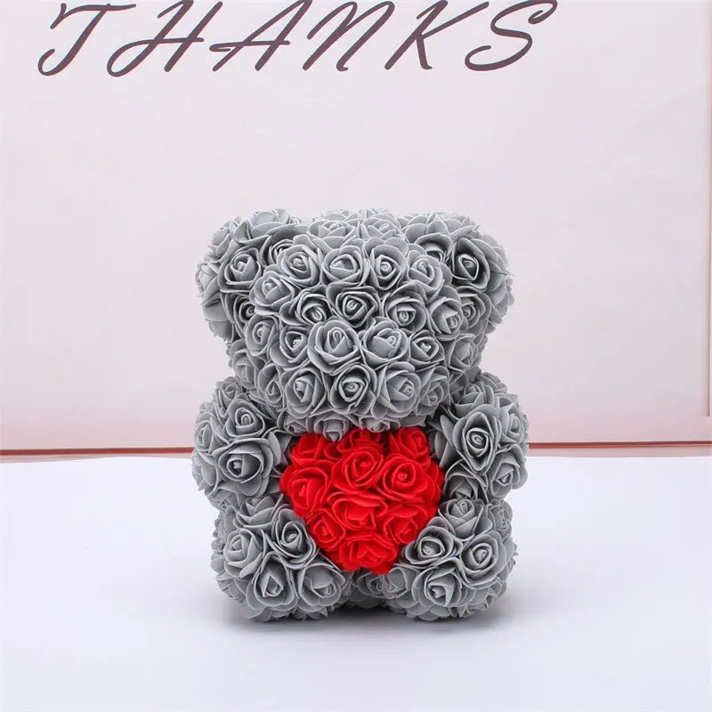 Rose Bear - Gifts - Mother's Day - Flowers Teddy Bear BloomIris
