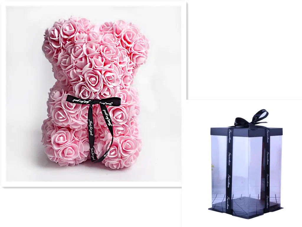 Rose Bear - Gifts - Mother's Day - Flowers Teddy Bear BloomIris