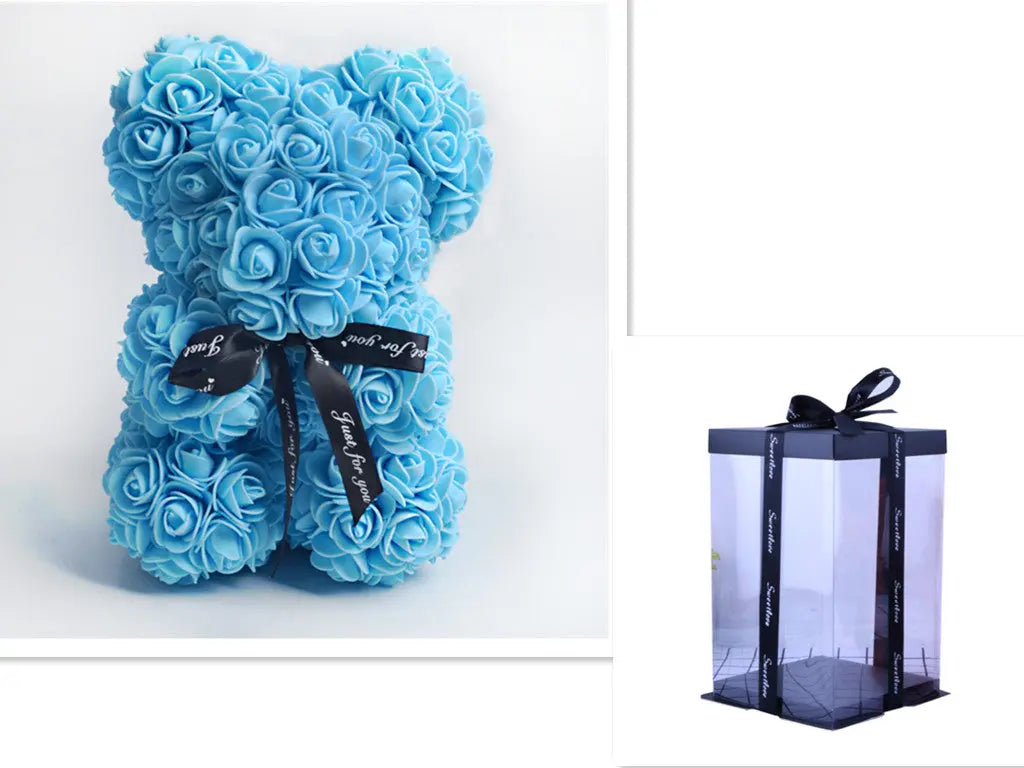 Rose Bear - Gifts - Mother's Day - Flowers Teddy Bear BloomIris