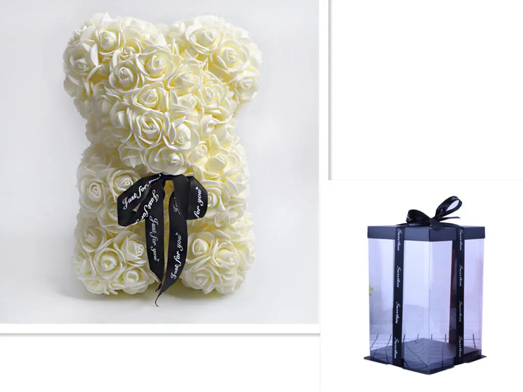 Rose Bear - Gifts - Mother's Day - Flowers Teddy Bear BloomIris
