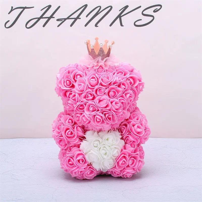 Rose Bear - Gifts - Mother's Day - Flowers Teddy Bear BloomIris