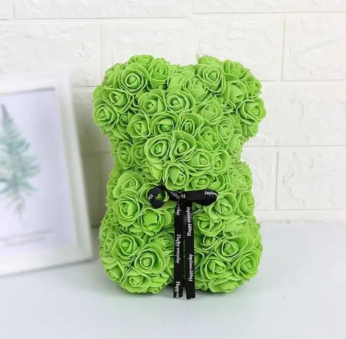 Rose Bear - Gifts - Mother's Day Gift - Flowers Teddy Bear BloomIris