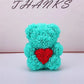 Rose Bear - Gifts - Mother's Day Gift - Flowers Teddy Bear BloomIris