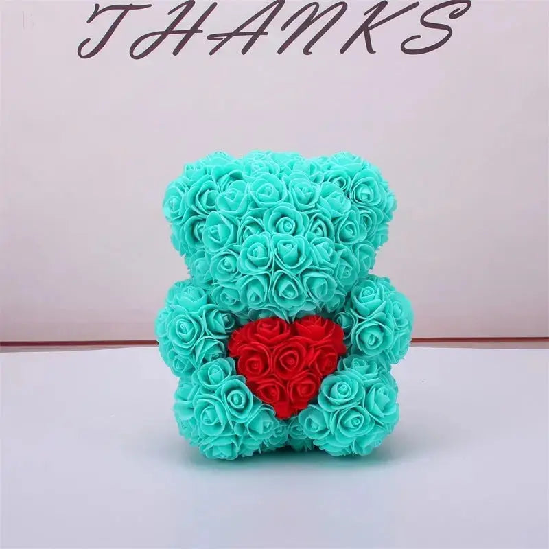 Rose Bear - Gifts - Mother's Day Gift - Flowers Teddy Bear BloomIris