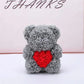 Rose Bear - Gifts - Mother's Day Gift - Flowers Teddy Bear BloomIris