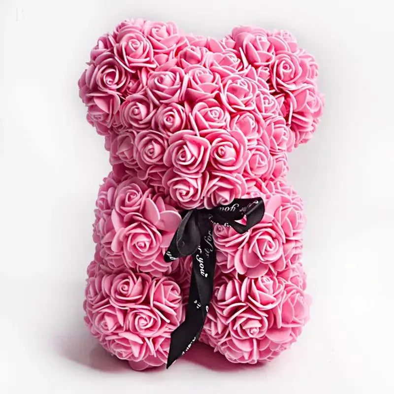 Rose Bear - Gifts - Mother's Day Gift - Flowers Teddy Bear BloomIris