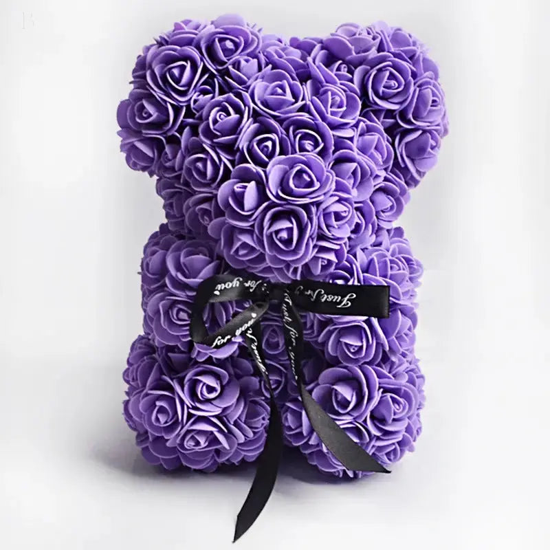 Rose Bear - Gifts - Mother's Day Gift - Flowers Teddy Bear BloomIris