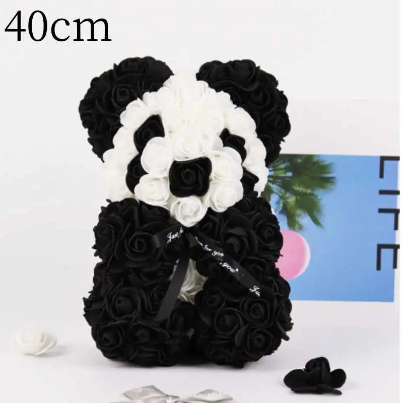 Rose Bear - Gifts - Mother's Day Gift - Flowers Teddy Bear BloomIris