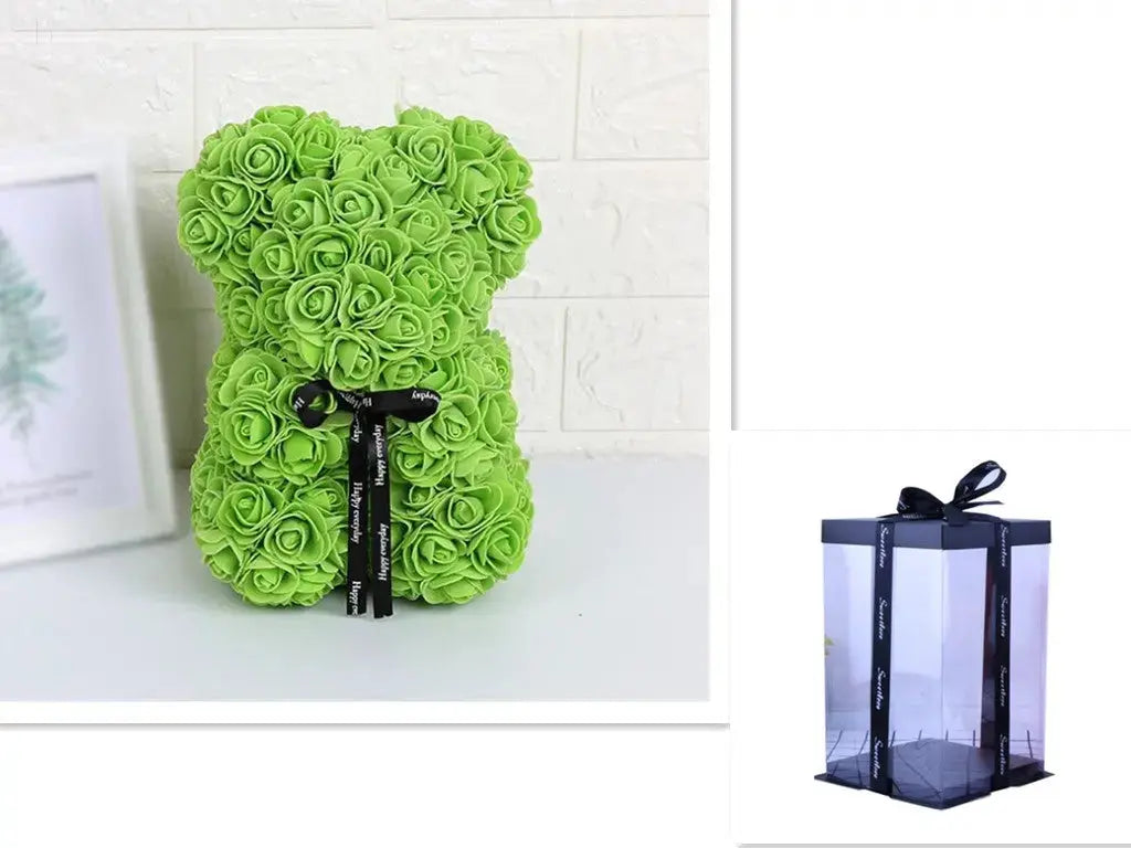 Rose Bear - Gifts - Mother's Day Gift - Flowers Teddy Bear BloomIris