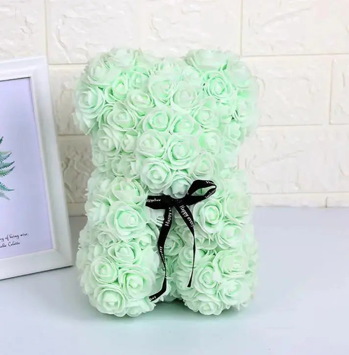 Rose Bear - Gifts - Mother's Day Gift - Flowers Teddy Bear BloomIris