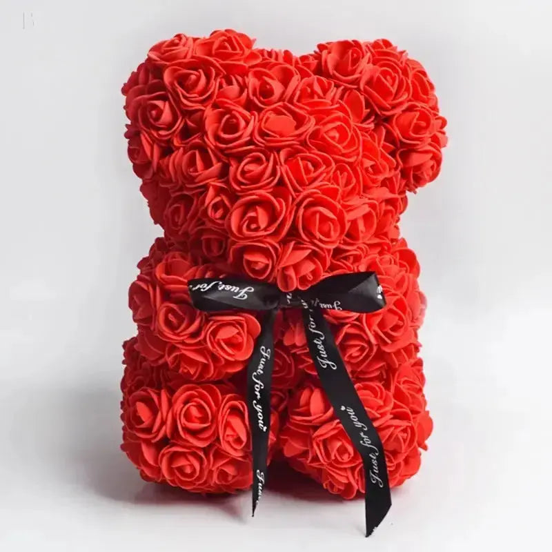 Rose Bear - Gifts - Mother's Day Gift - Flowers Teddy Bear BloomIris
