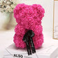Rose Bear - Gifts - Mother's Day Gift - Flowers Teddy Bear BloomIris