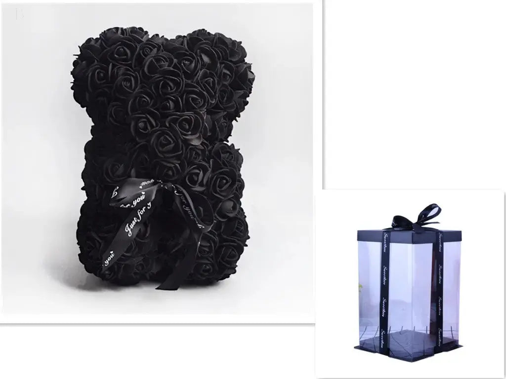 Rose Bear - Gifts - Mother's Day Gift - Flowers Teddy Bear BloomIris