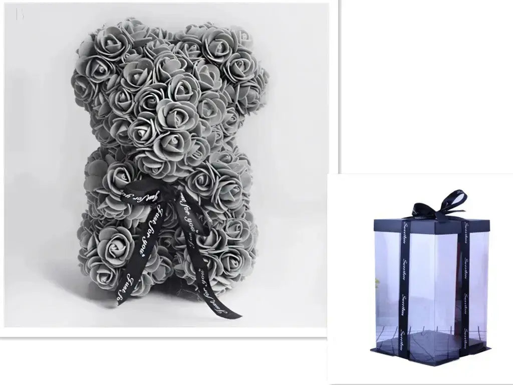 Rose Bear - Gifts - Mother's Day Gift - Flowers Teddy Bear BloomIris