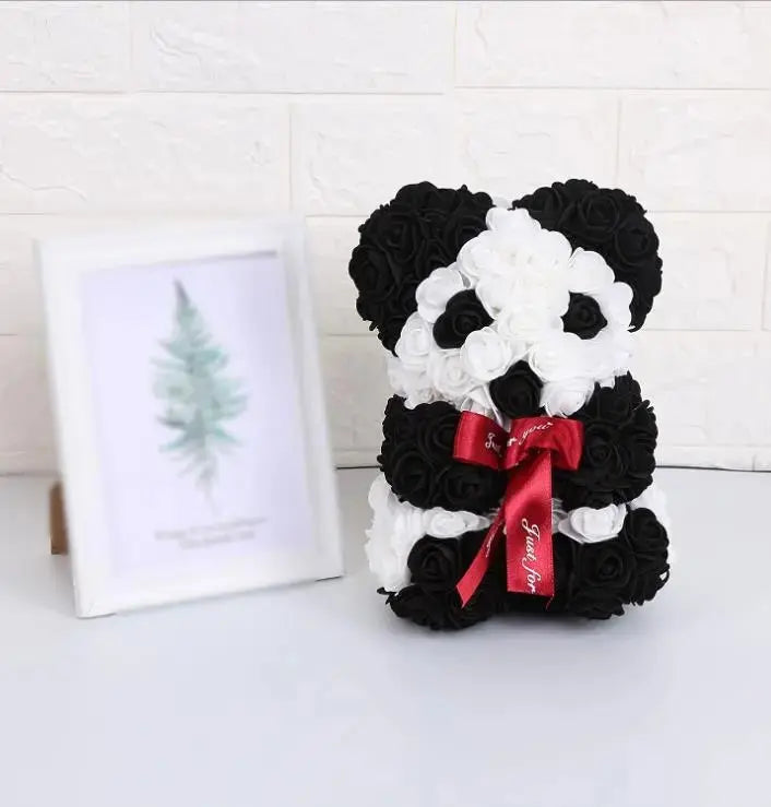 Rose Bear - Gifts - Mother's Day Gift - Flowers Teddy Bear BloomIris