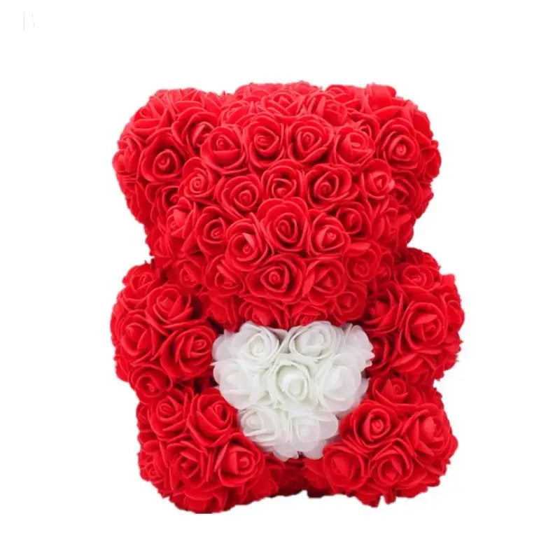 Rose Bear - Gifts - Mother's Day Gift - Flowers Teddy Bear BloomIris