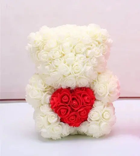 Rose Bear - Gifts - Mother's Day Gift - Flowers Teddy Bear BloomIris