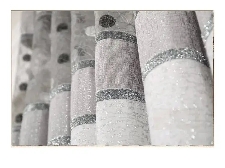 Simple blackout curtains BloomIris